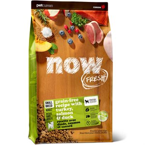 Now Fresh Grain-Free Turkey, Salmon and Duck Adult Small Breed Dry Dog Food
