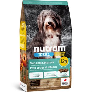 Nutram Ideal I20 Skin, Coat & Stomach Adult Lamb Dry Dog Food