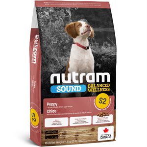 Nutram Sound S2 Puppy Chicken Dry Dog Food