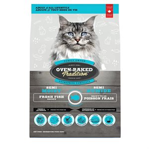 Nourriture Semi-Humide pour Chat Oven-Baked Tradition Poisson