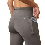 Ariat Ladies EOS Knee Patch Tight - Plum Grey
