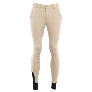 BR Men's Marnix Silicone Knee Patch Breeches - Beige