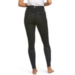 Pantalon d'Équitation d'Hiver Fond Silicone Ariat Tri Factor Frost pour Femme - Noir
