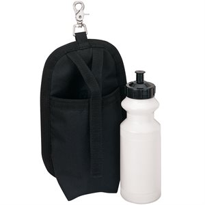 Weaver Clip-On Holster with Water Bottle - Black