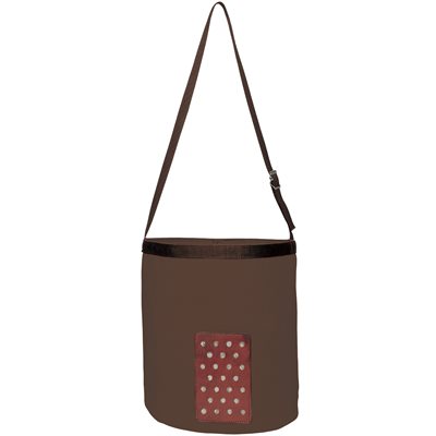 Weaver Nylon Feed Bag with Vent - Brown