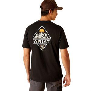 Ariat Men's DMND Mountain T-Shirt - Black