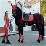 B Vertigo Laurel Dressage Saddle Pad - Mineral Red